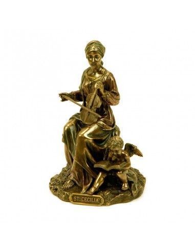 FIGURA SANTA CECILIA 16x10