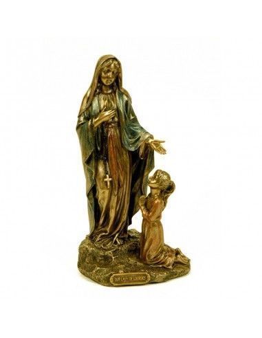 FIGURA VIRGEN DE LOURDES 21 CM
