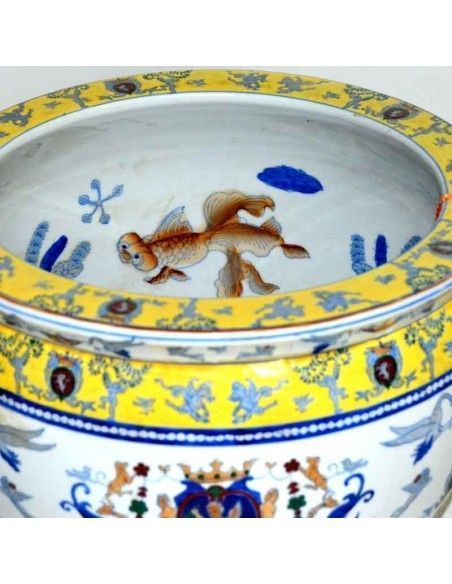 CUBREMACETA DE PORCELANA PEQUEÑO