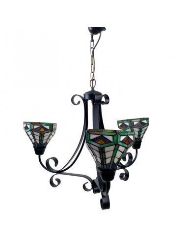 LAMPARA DE TECHO TIFFANY 53x63