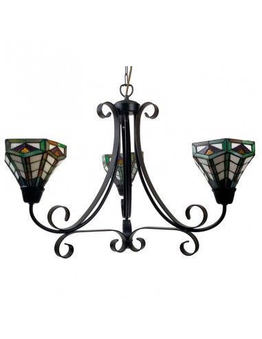 LAMPARA DE TECHO TIFFANY 53x63