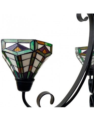 LAMPARA DE TECHO TIFFANY 53x63