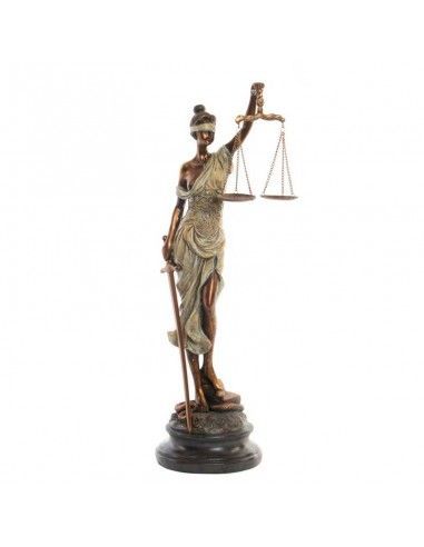 FIGURA DE DIOSA DE LA JUSTICIA 54x16
