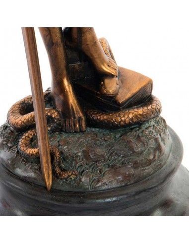 FIGURA DE DIOSA DE LA JUSTICIA 54x16