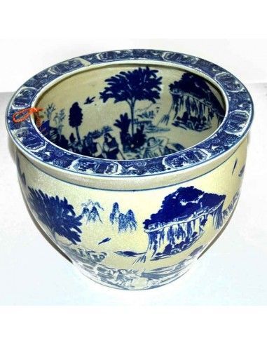 CUBREMACETA DE PORCELANA