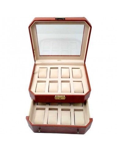 JOYERO PARA 16 RELOJES 14.5x25