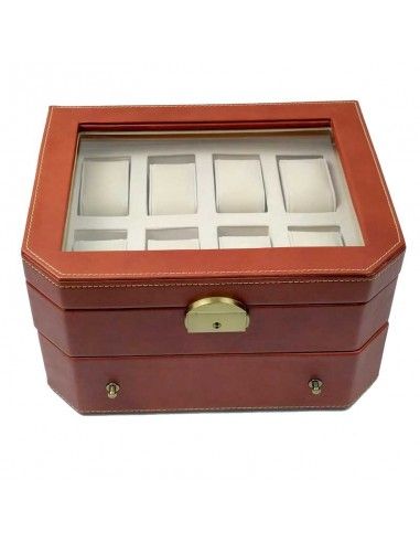 JOYERO PARA 16 RELOJES 14.5x25