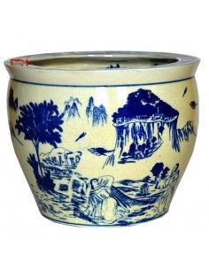 CUBREMACETA DE PORCELANA