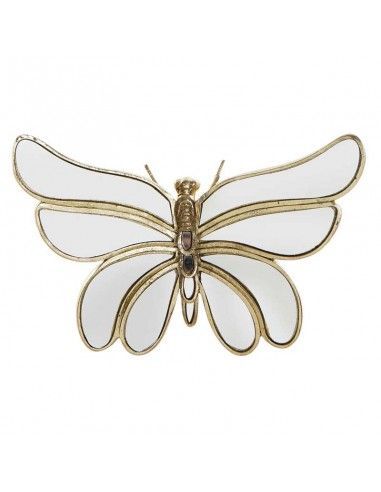 ESPEJO DE MARIPOSA ORO 17x25.5