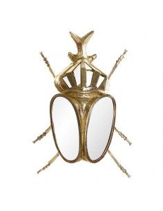 FIGURA DE ESCARABAJO ORO 12x19