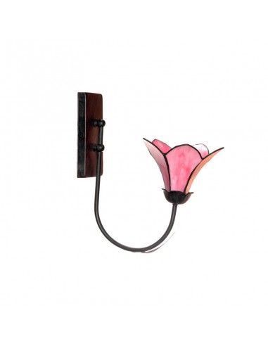 APLIQUE DE PARED TULIPA FLOR TIFFANY...