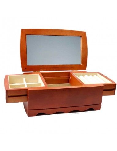 JOYERO MADERA NOGAL 10x25