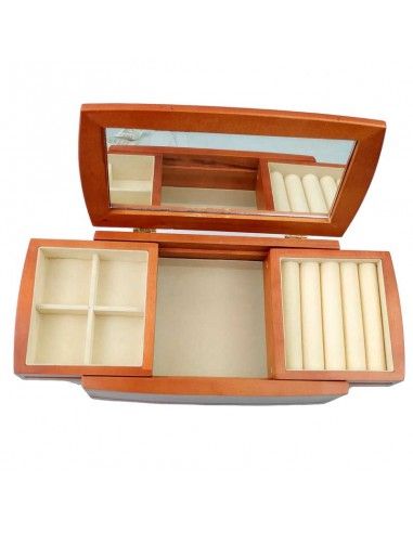 JOYERO MADERA NOGAL 10x25