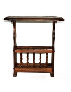 MESA REVISTERO DE MADERA