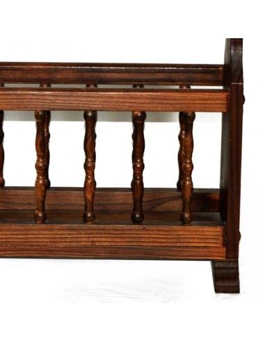 MESA REVISTERO DE MADERA