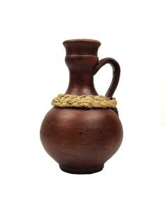 JARRA DE CERAMICA Y ESPARTO...