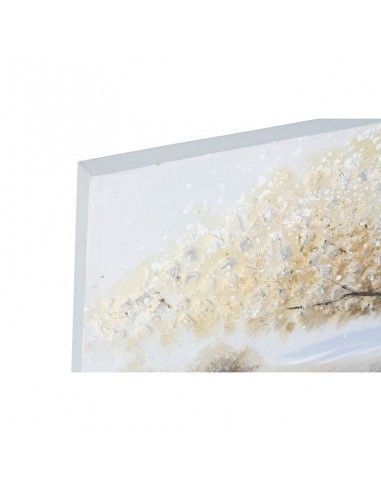 CUADRO ARBOL DE LA VIDA BEIGE 50x100