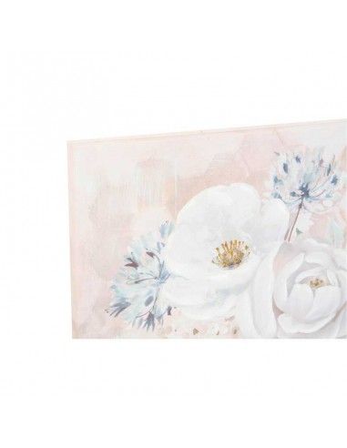 CUADRO JARRON CON FLORES 60x60 set de...