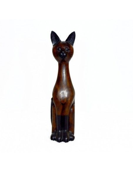 FIGURA GATO DE MADERA