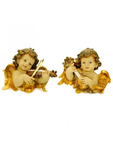 SET DE DOS FIGURAS DE ANGEL PARED 22x26
