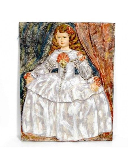 CUADRO DE MENINAS EN RELIEVE