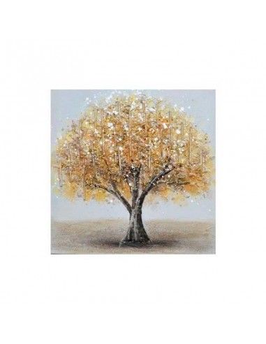 CUADRO ARBOL OLIVA SET DE DOS 40x40
