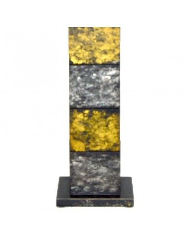 CANDELABRO DORADO Y PLATEADO