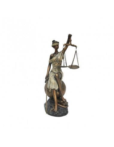 FIGURA DE DIOSA DE LA JUSTICIA 35x17