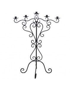 CANDELABRO DE PIE FORJA 90x67 2