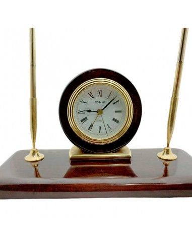 RELOJ DE SOBREMESA ESCRIBANIA 21x22.5