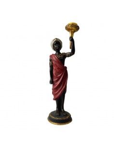 FIGURA PORTAVELAS NIÑO CON...