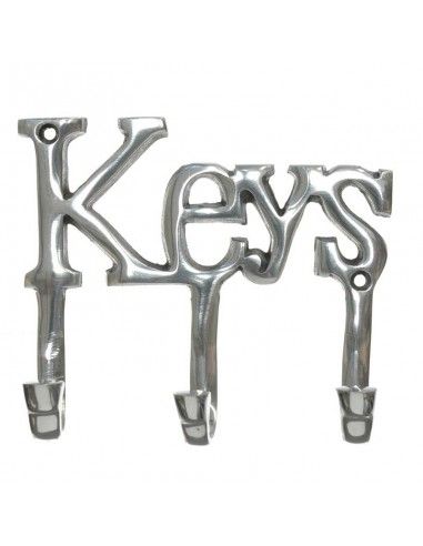 PERCHA DE PARED KEYS ALUMINIO 14x16