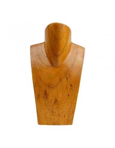 CUELLO DE MADERA PARA JOYAS 25x17