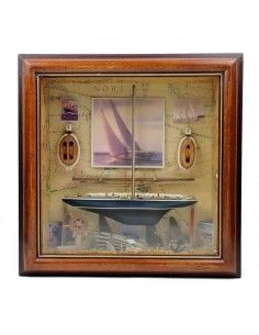 CUADRO MARINERO VINTAGE 29x29