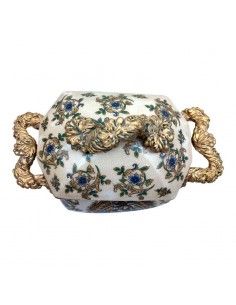 CENTRO PORCELANA FLORES 23x28 2