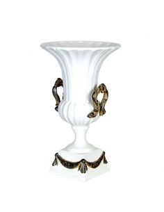 JARRON DE CERAMICA BLANCO