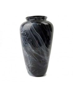 JARRON MARMOL NEGRO CON...