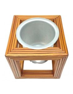 PORTAVELAS MADERA Y METAL... 2