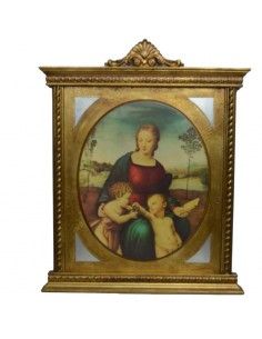 CUADRO DE LA VIRGEN DEL JILGUERO