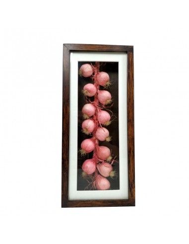 CUADRO DE VEGETALES ARTIFICIALES 41x18