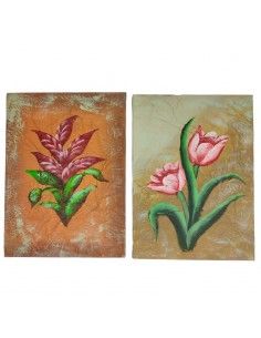 CUADRO FLOR RÚSTICO 33x22.5...