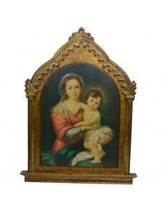 CUADRO DE LA VIRGEN CON EL NIÑO