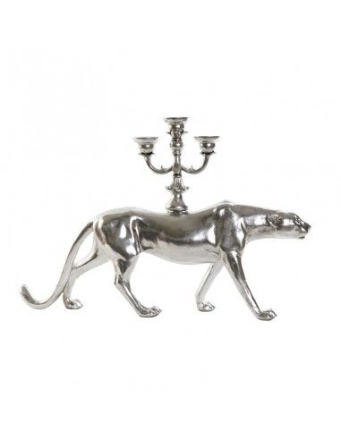 FIGURA PANTERA CON CANDELABRO 47x73