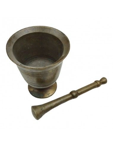MORTERO DE BRONCE CON PILON 19x9.5