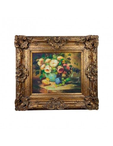 CUADRO BODEGON DE FLORES 88x98