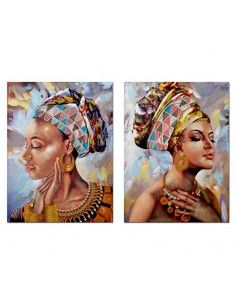 CUADROS MUJER AFRICANA 120x90