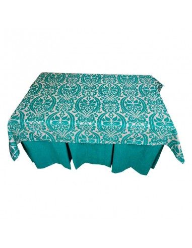 ROPA MESA CAMILLA AMARANTO TURQUESA...