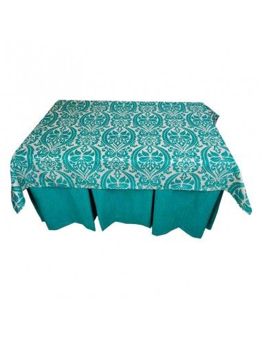 ROPA MESA CAMILLA AMARANTO TURQUESA...