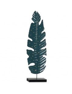 FIGURA HOJA VERDE- DORADO...