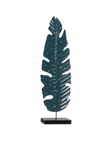 FIGURA HOJA VERDE- DORADO 77x23